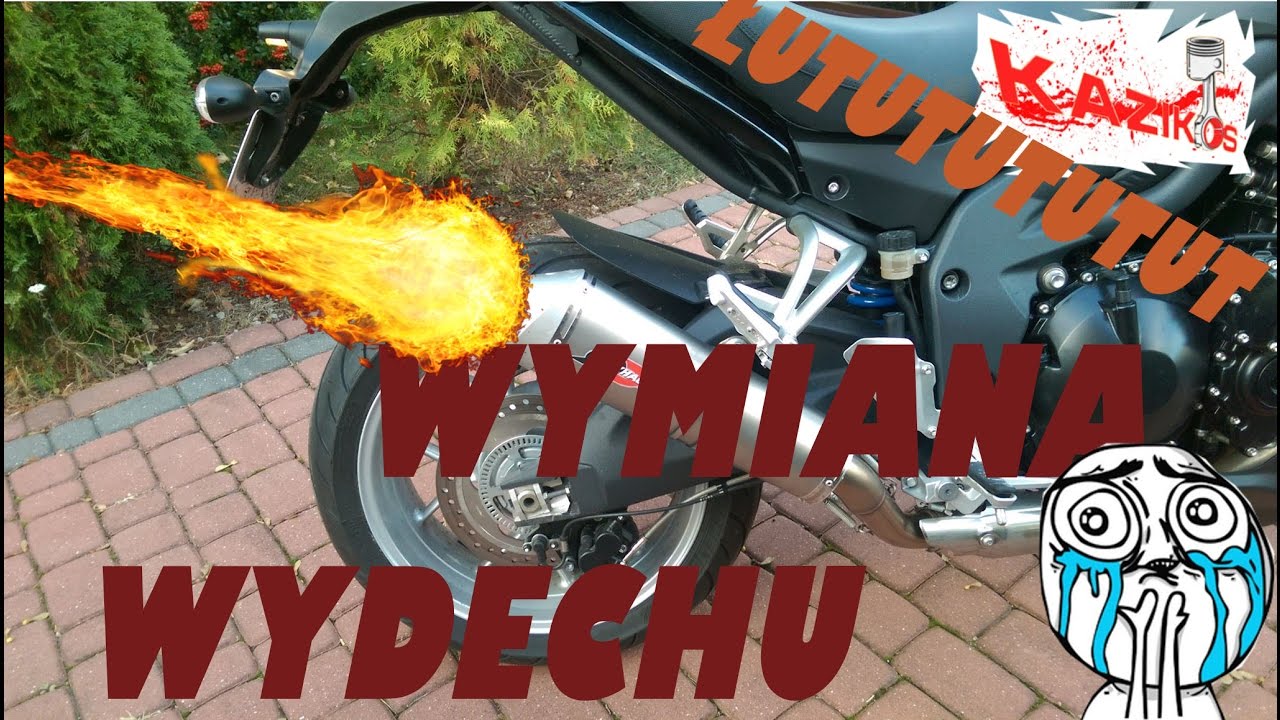 QD Exhaust Triumph Tiger 1050 (montaż)