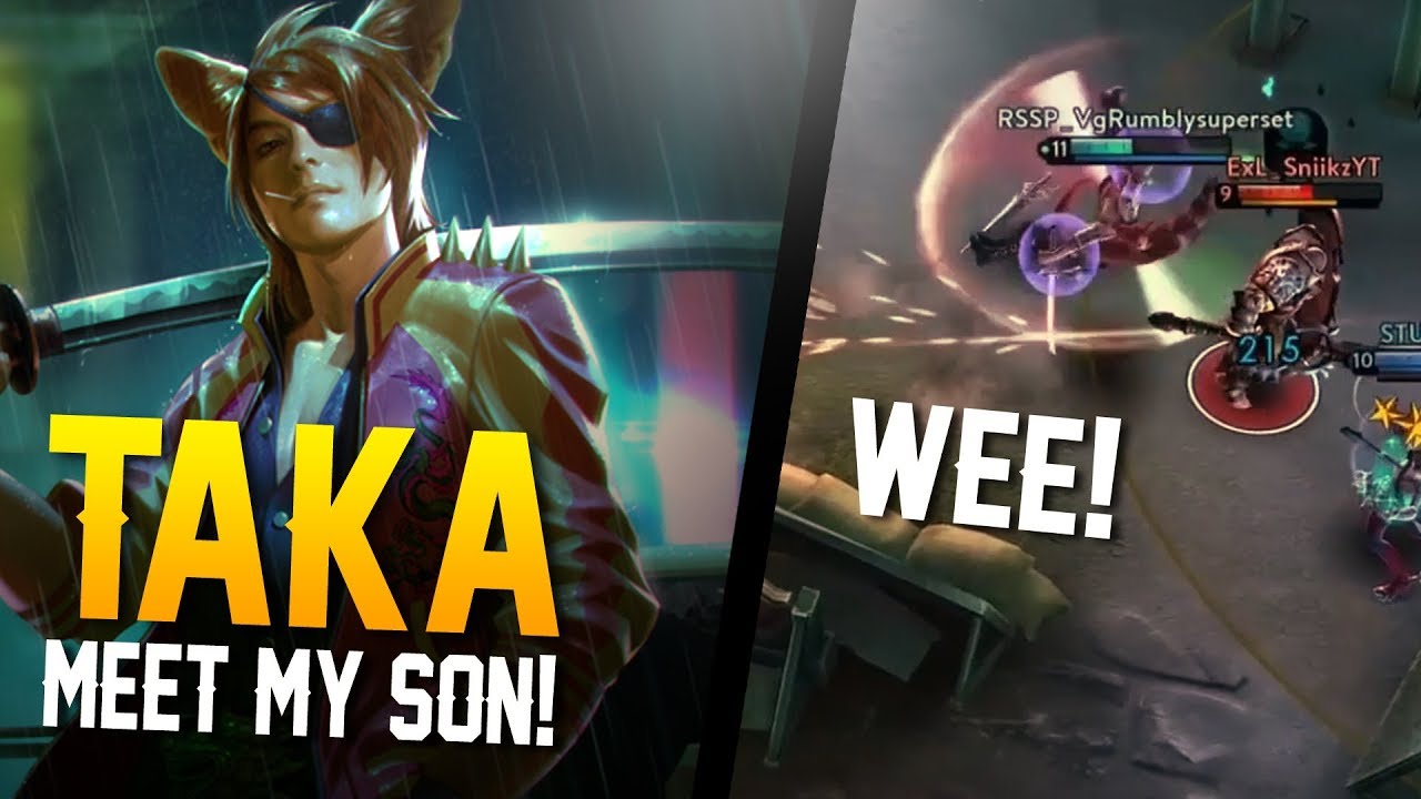Vainglory Gameplay - Episode 329: MEET MY SON!! Taka |CP| Jungle Gameplay [Update 2.8]