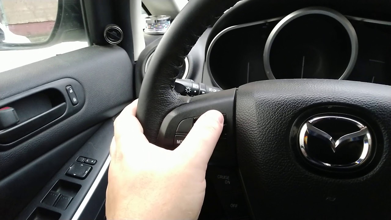 Настройка часов на Mazda CX 7