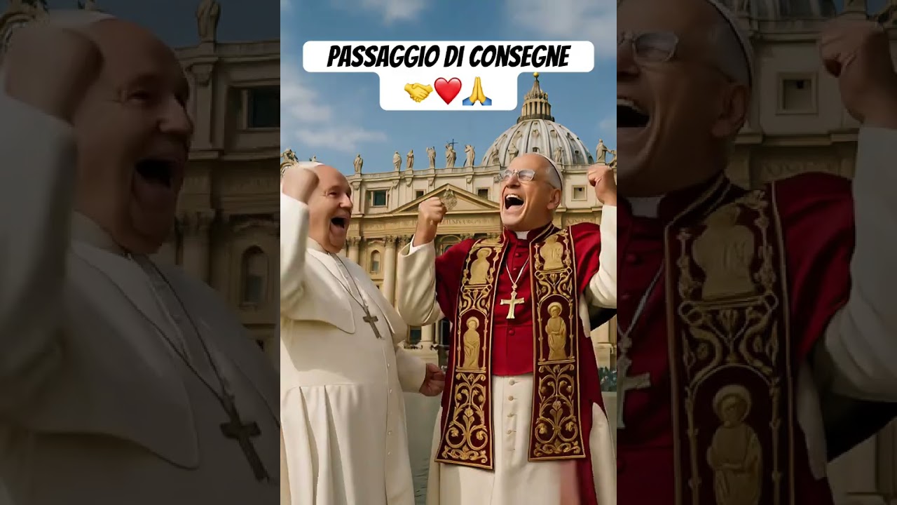 Papa Leone XIV e il predecessore #papafrancisco #perte #preghiera #avemaria