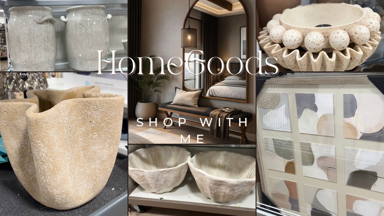 HomeGoods Shop With Me | Home Decor Shopping | New In HomeGoods | Designer Dupes
