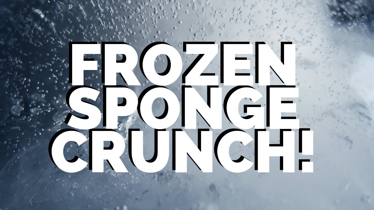 ❄️ Frozen Sponge Compilation! 💥 Crunchy ASMR Sounds & Soapy Visuals