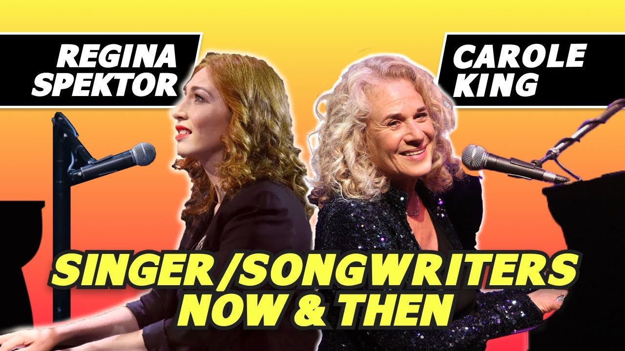 LEGENDARY singer/songwriter & MODERN singer/songwriter @TheCaroleKing @reginaspektor