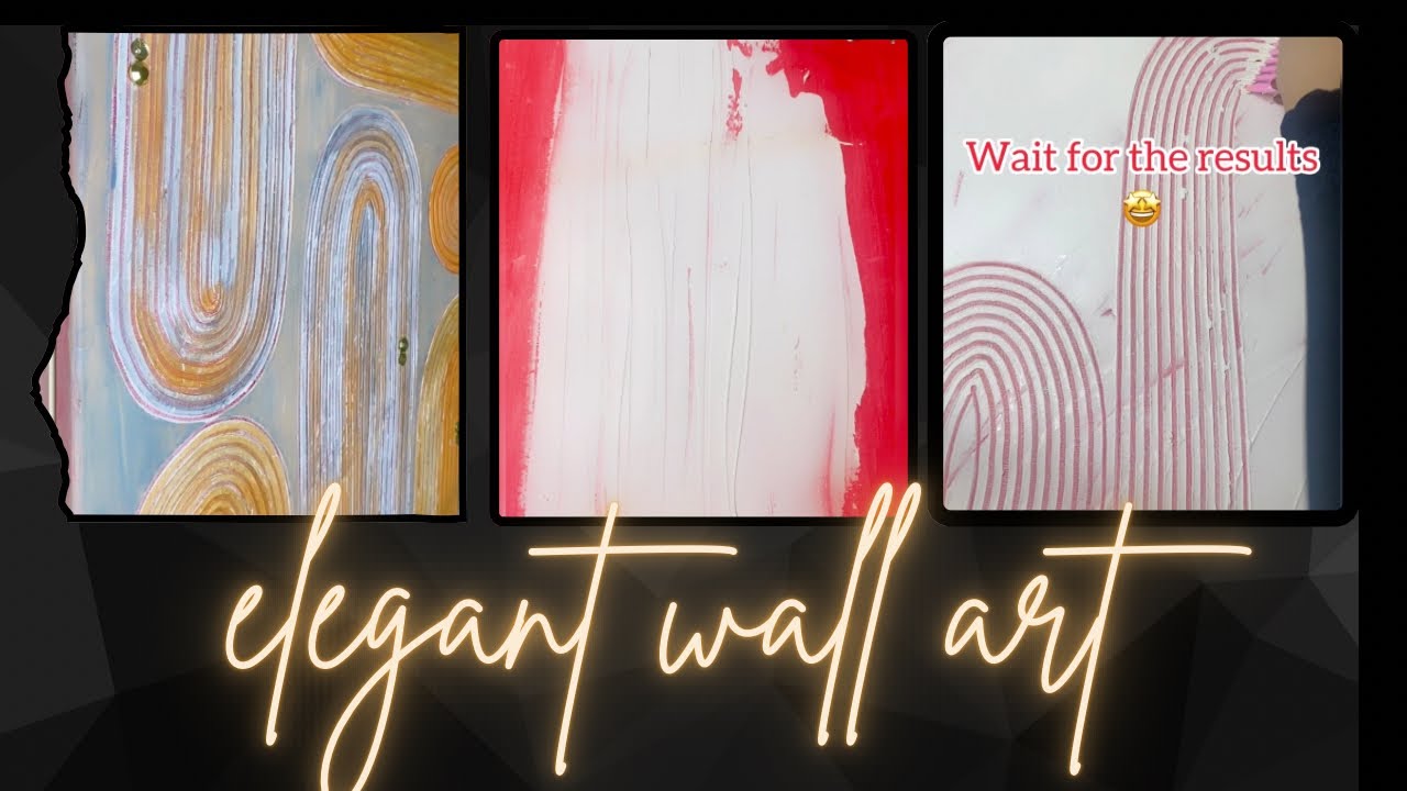 DIY Transforming Texture Wall Art Tutorial | Home Decor | Trendy Art