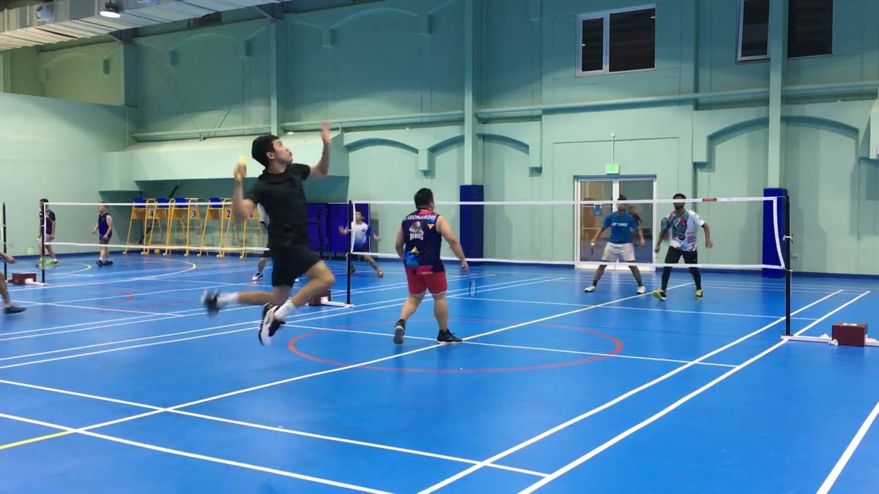 Solid Badminton Club Dubai | Paolo/Dan vs Thoufik/Aniruddh