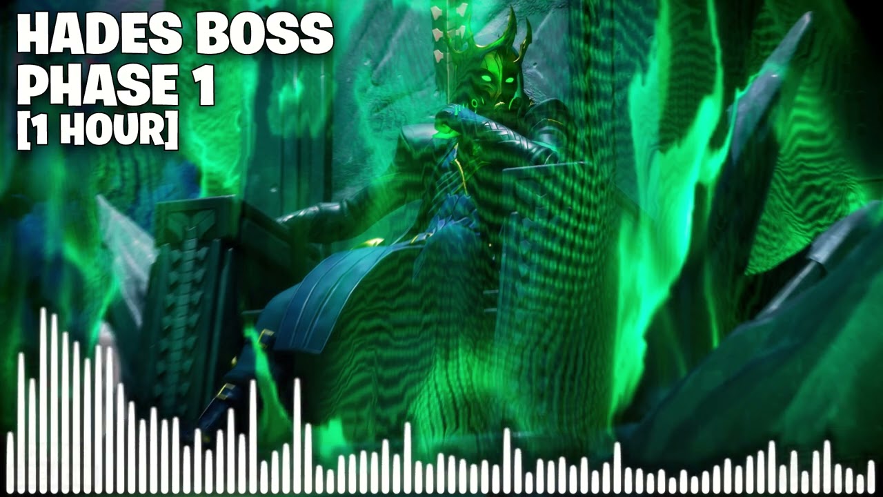 1 Hour Fortnite Hades Boss Music Phase 1 'Interrupted' (Chapter 5 Season 2) [Drums and Else]