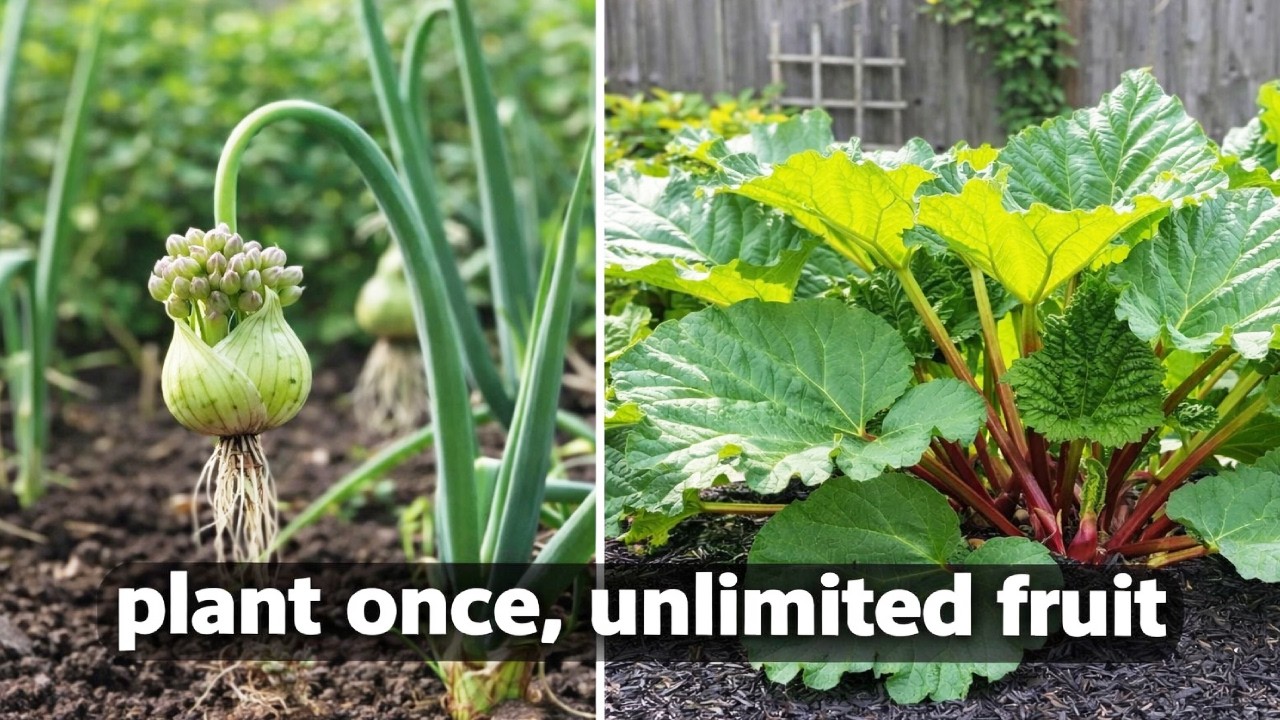 Crops You Plant Once  And Eat for Decades