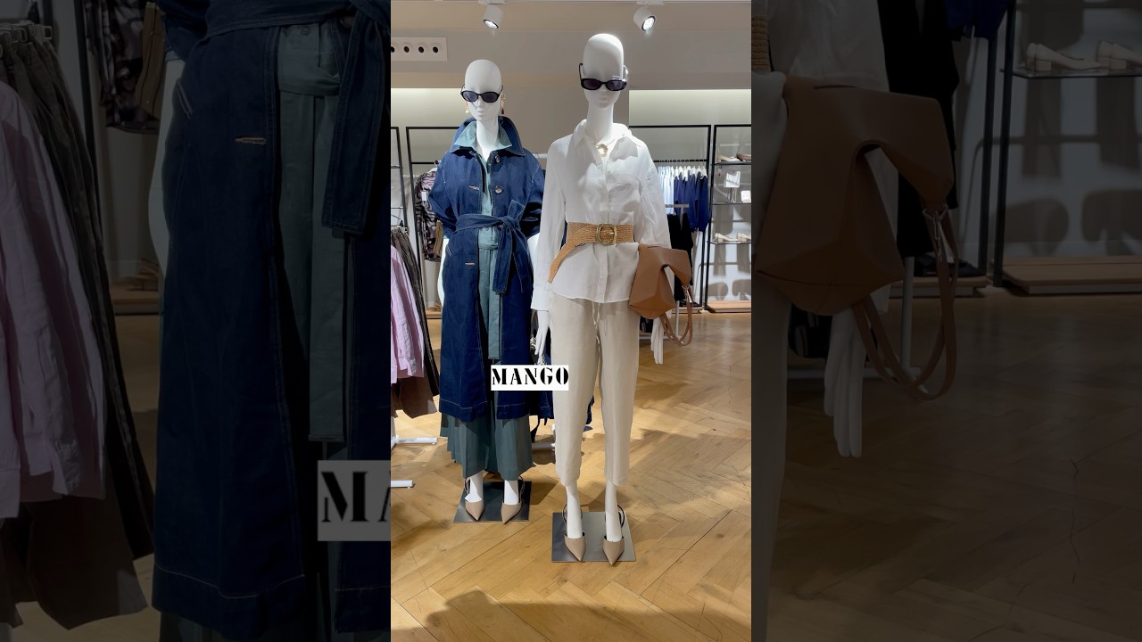 NEW IN MANGO COLLECTION SPRING - SUMMER 2025 #mango #fashion #shopping #clothing #store #sale #shoes