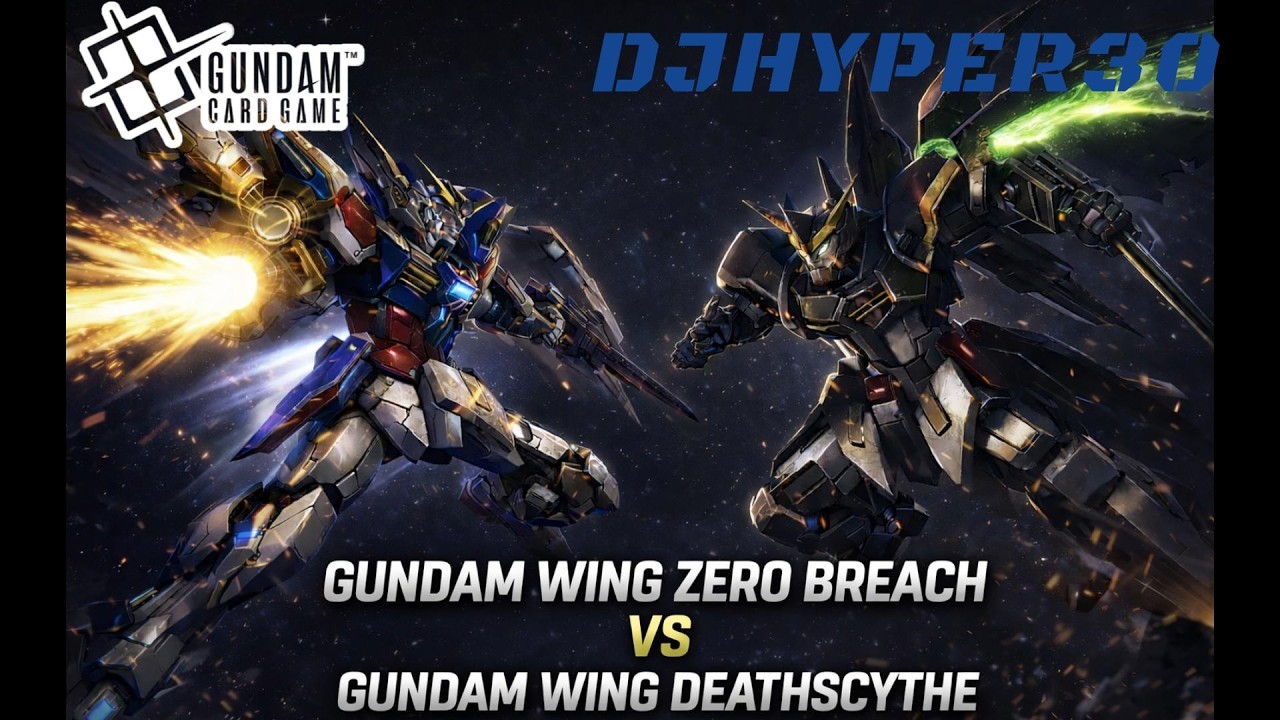 Gundam wing Zero Breach VS Gundam Wing Deathscythe Gundam Card game GD03