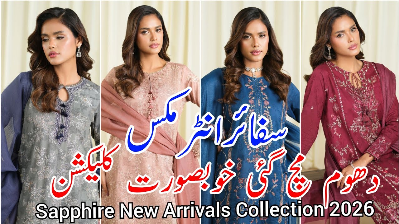 sapphire new collection 2026| sapphire Latest collection 2026| sapphire mid summer collection 2026