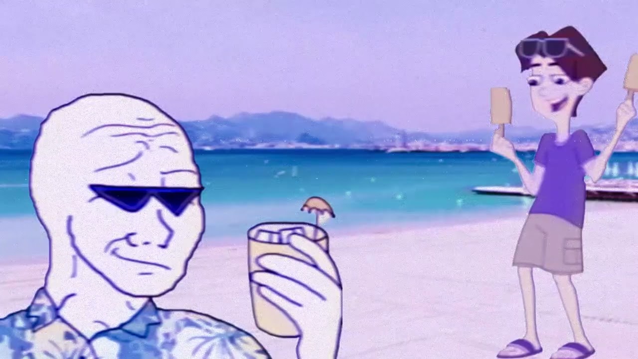 Boney M.- Kalimba de Luna (slowed) but you are on the French Riviera