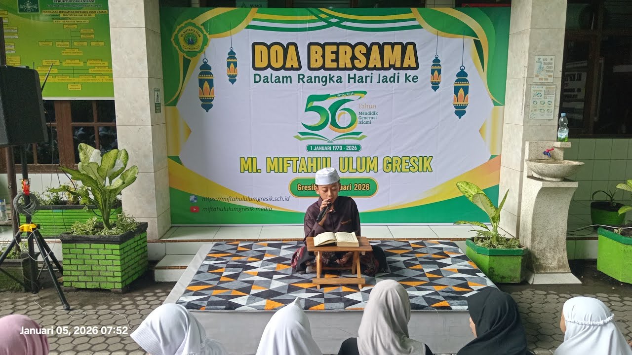 Doa Bersama Harlah 56 Tahun MI. MIFTAHUL ULUM GRESIK