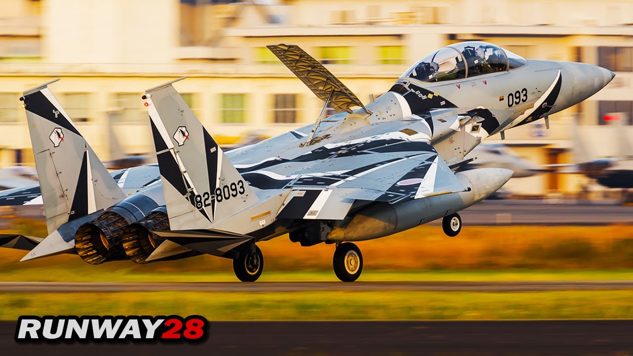 JASDF Nyatubaru Air Base Aggressors; Mitsubishi F-15J Eagle in Japan