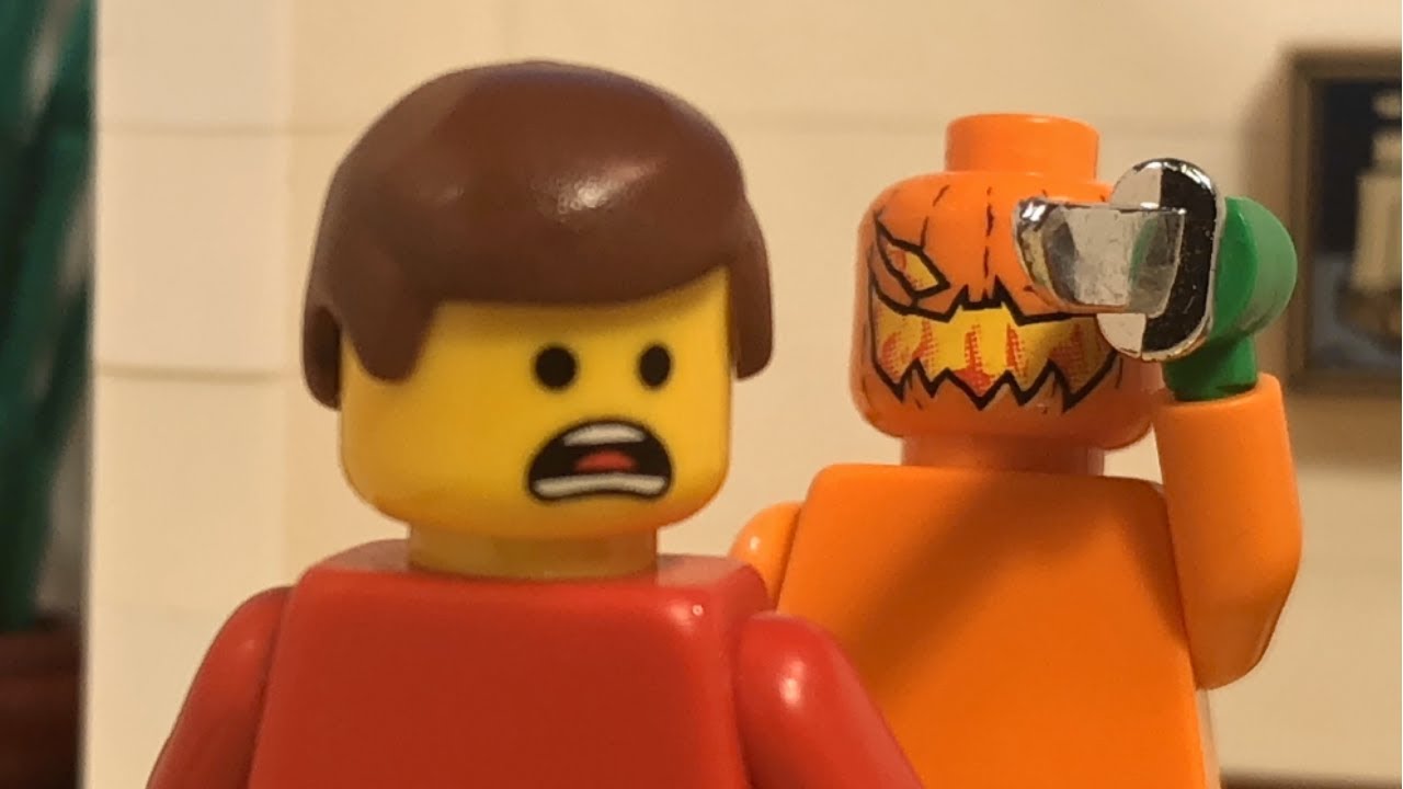 Lego Halloween: The Pumpkin Killer - Horror Stop Motion
