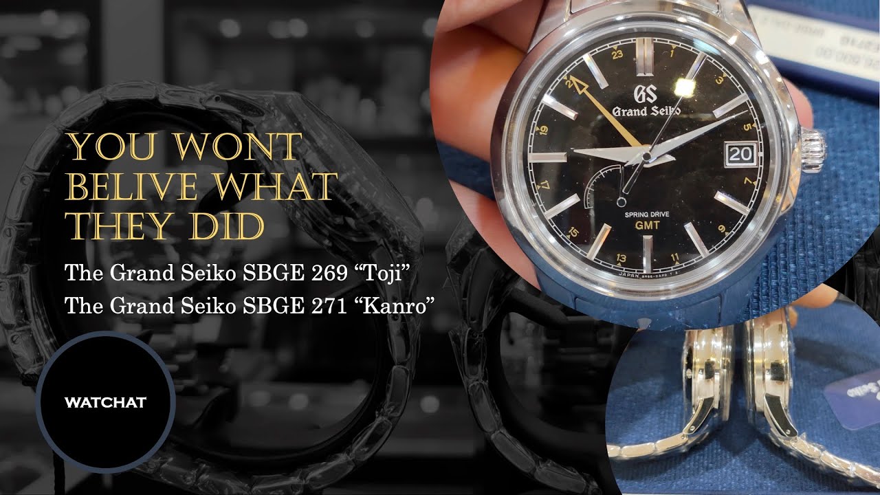 REVIEW: Grand Seiko SBGE 269 and SBGE 271