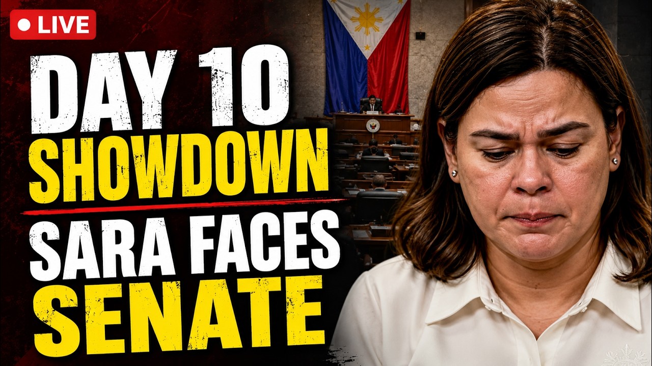 LIVE: VP Sara Duterte Impeachment Trial Day 10 | Philippine Senate Hearing LIVE