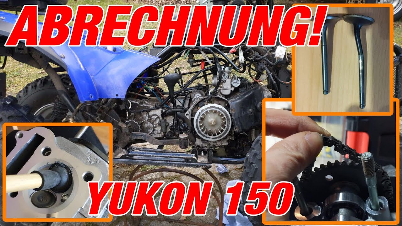 Die Abrechnung mit der E-Ton Yukon 150. eine Odyssee an Problemen. Falsche Ware vom Ebay VK etc pp.
