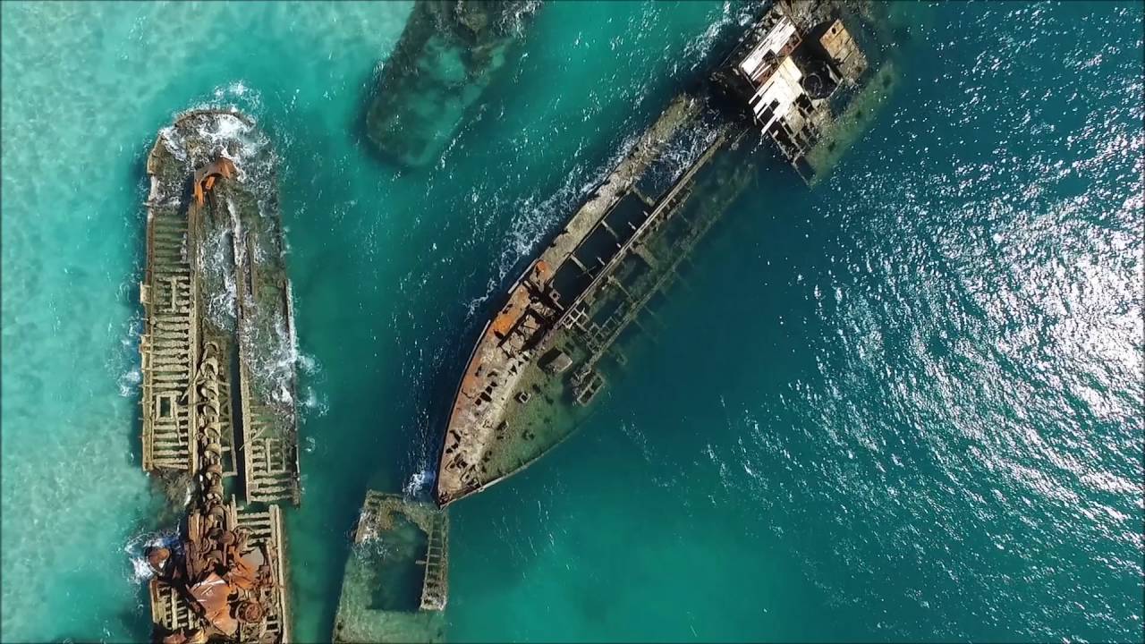Moreton Island Droning, Brisbane Australia Sept 2016
