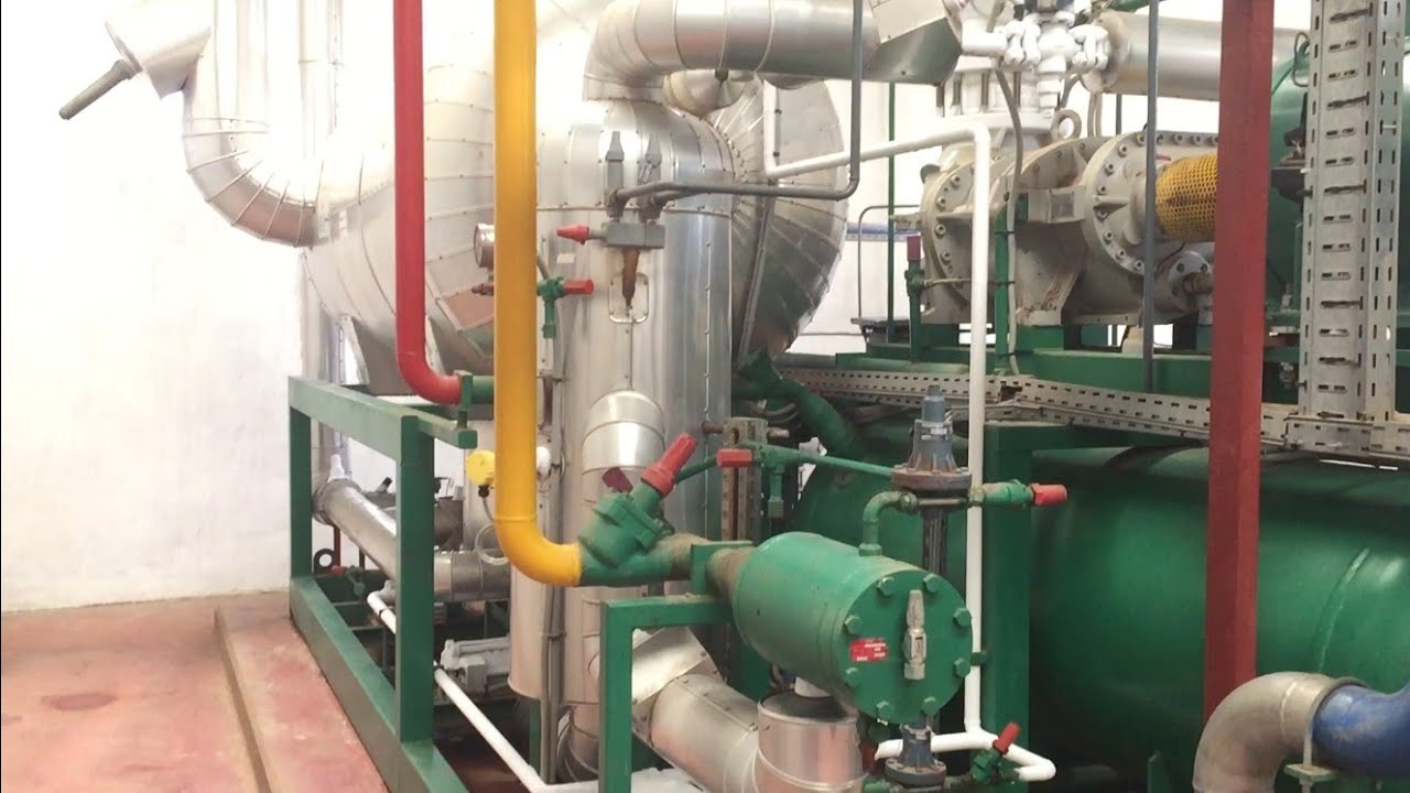 أجزاء وحدة تجميد الصناعي بالأمونيا  ammonia Refrigeration system