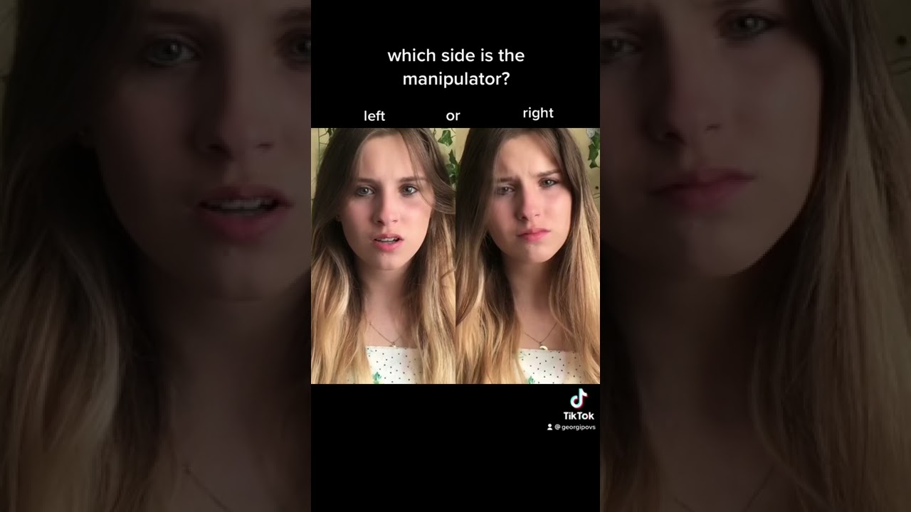 POV: manipulator&hellip;