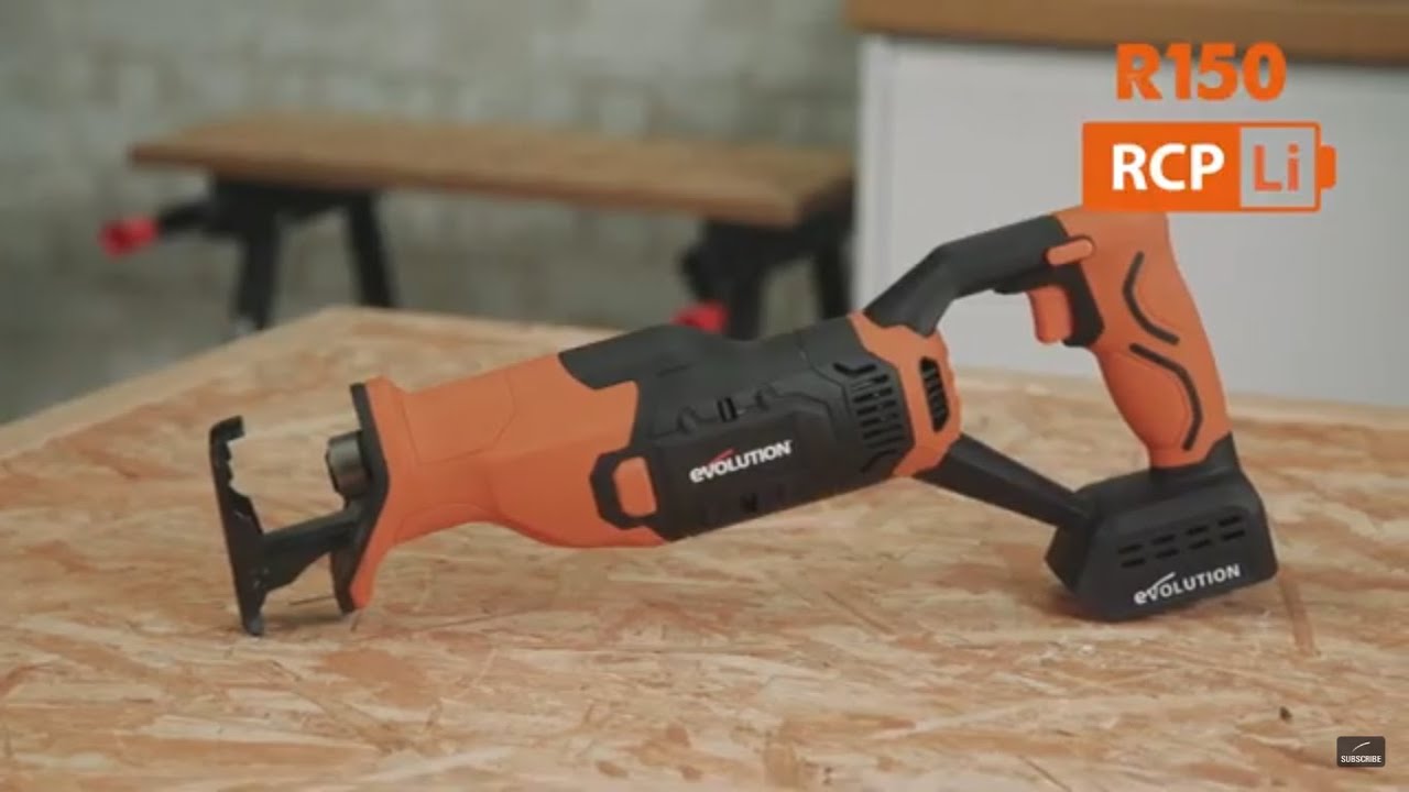 Evolution R150RCP-Li - Cordless Reciprocating Saw - Presentation