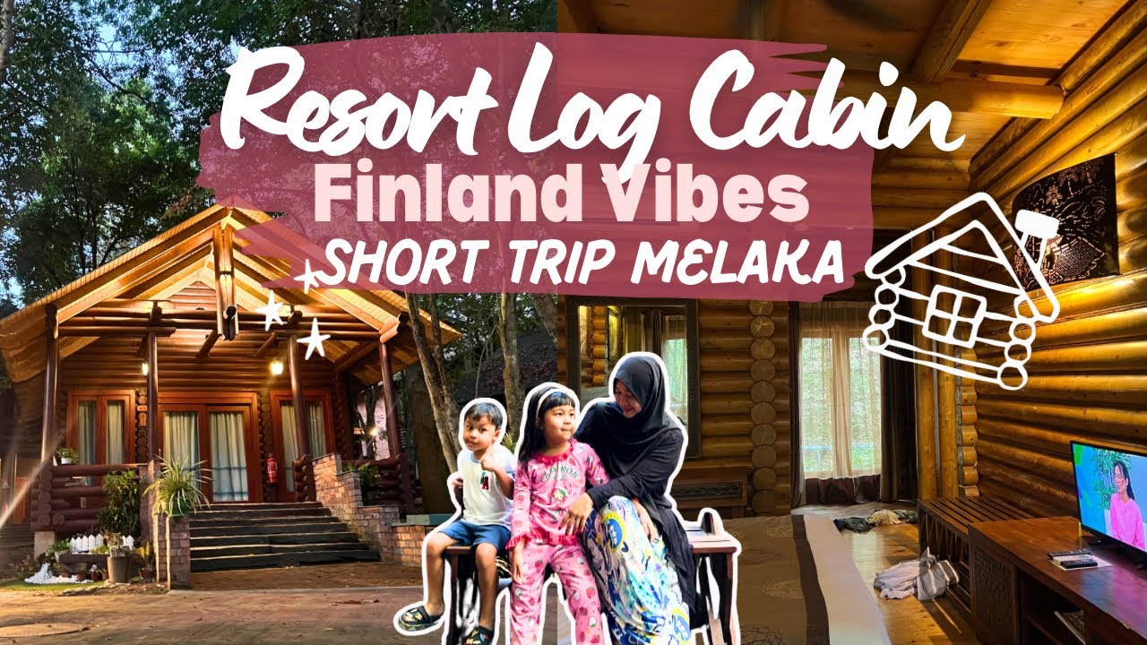 Resort di MELAKA Seperti di Finland, | SHORT TRIP ke Melaka | Pantai Klebang Dan Jalan Cari Makan