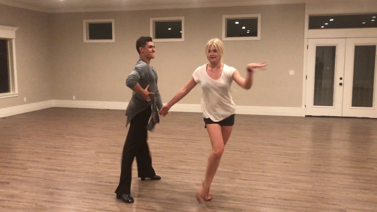 Ezra Sosa and Brynley Arnold Practice with Shala Hanks IMG 4935