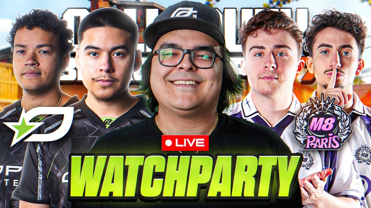 CDL WATCH PARTY!! OpTic vs M8s!!