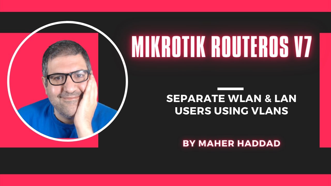 Разделение пользователей WLAN и LAN с использованием VLAN на MikroTik RouterOS v7