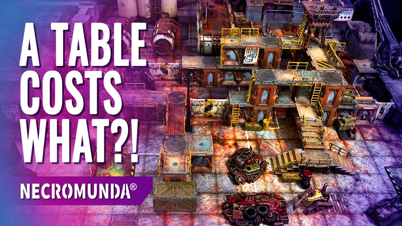 HOW TO Calculate the Cost of a Necromunda Zone Mortalis table!