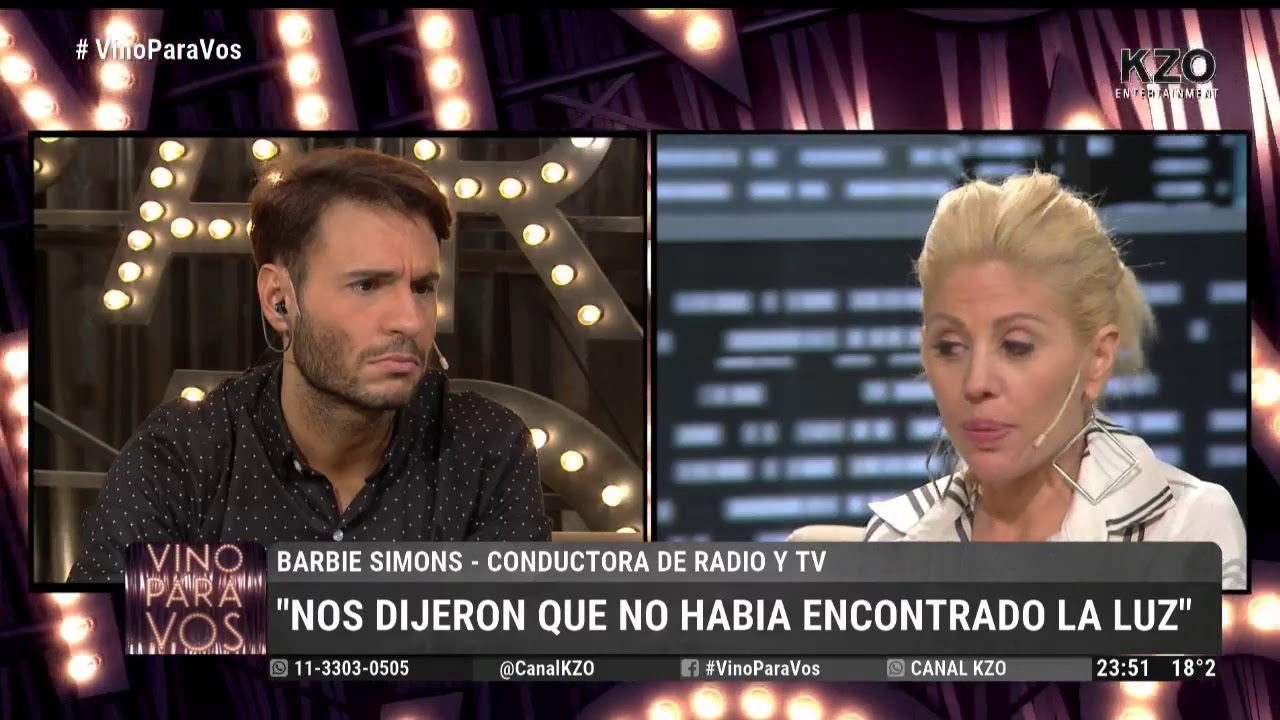 La confesión más fuerte de Barbie Simons sobre los restos de su padre Leonardo Simons