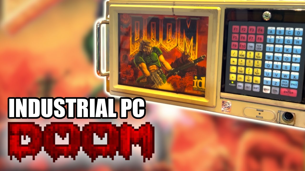Запуск DOOM на промышленном контрольном оборудовании