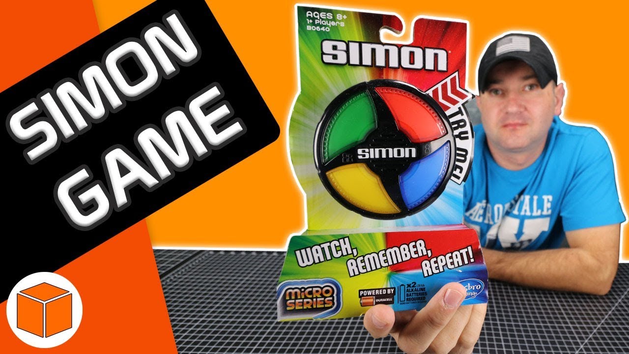 Simon Micro Series Game By Hasbro || Unboxing
