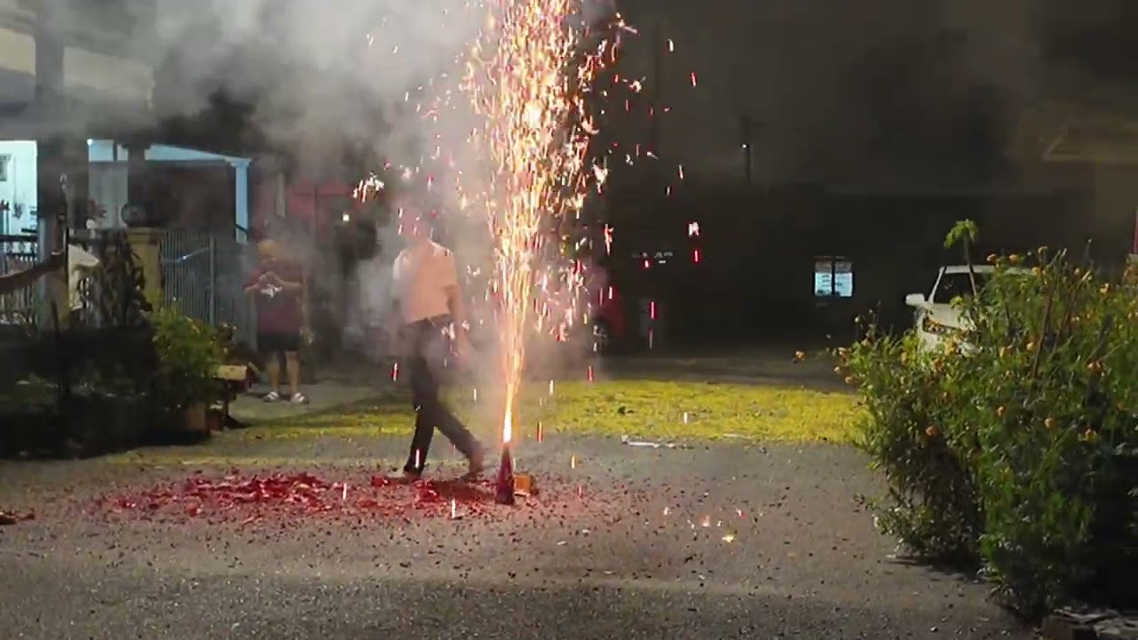 2026 新年烟火🎆 fireworks in my hometown 