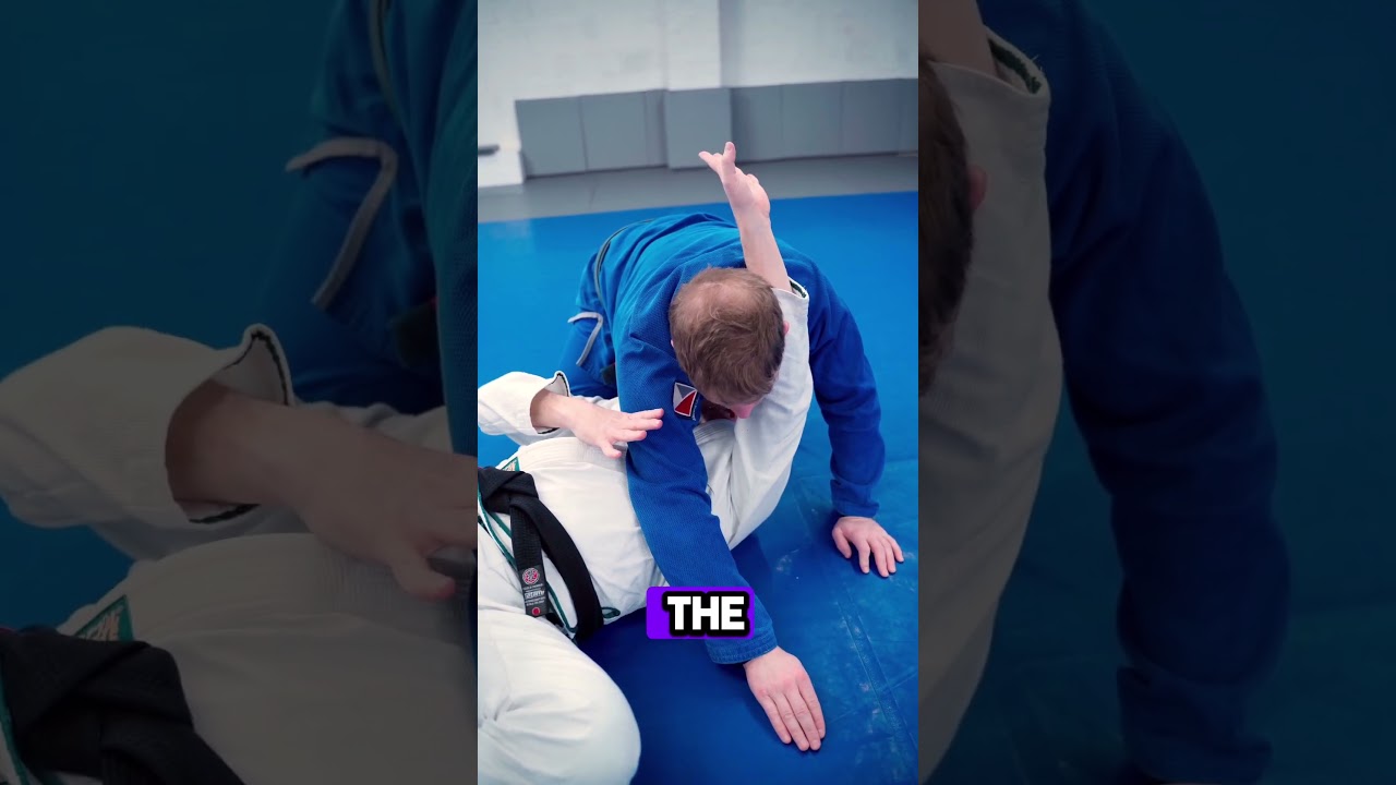 Darce from Bottom Side Control #darce #bjj #jiujitsu