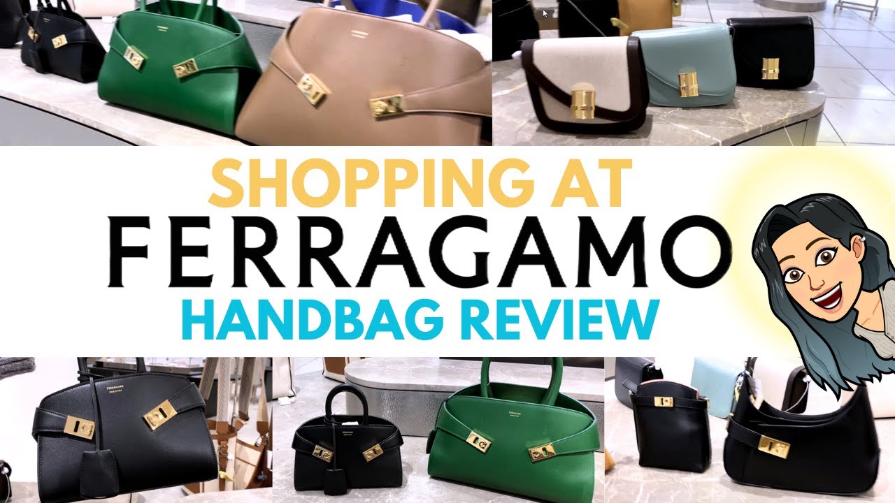 🥰🥰 FERRAGAMO HANDBAG REVIEW 🥰🥰SHOPPING AT FERRAGAMO HANDBAG HUG BAG REVIEW BEST FERRAGAMO