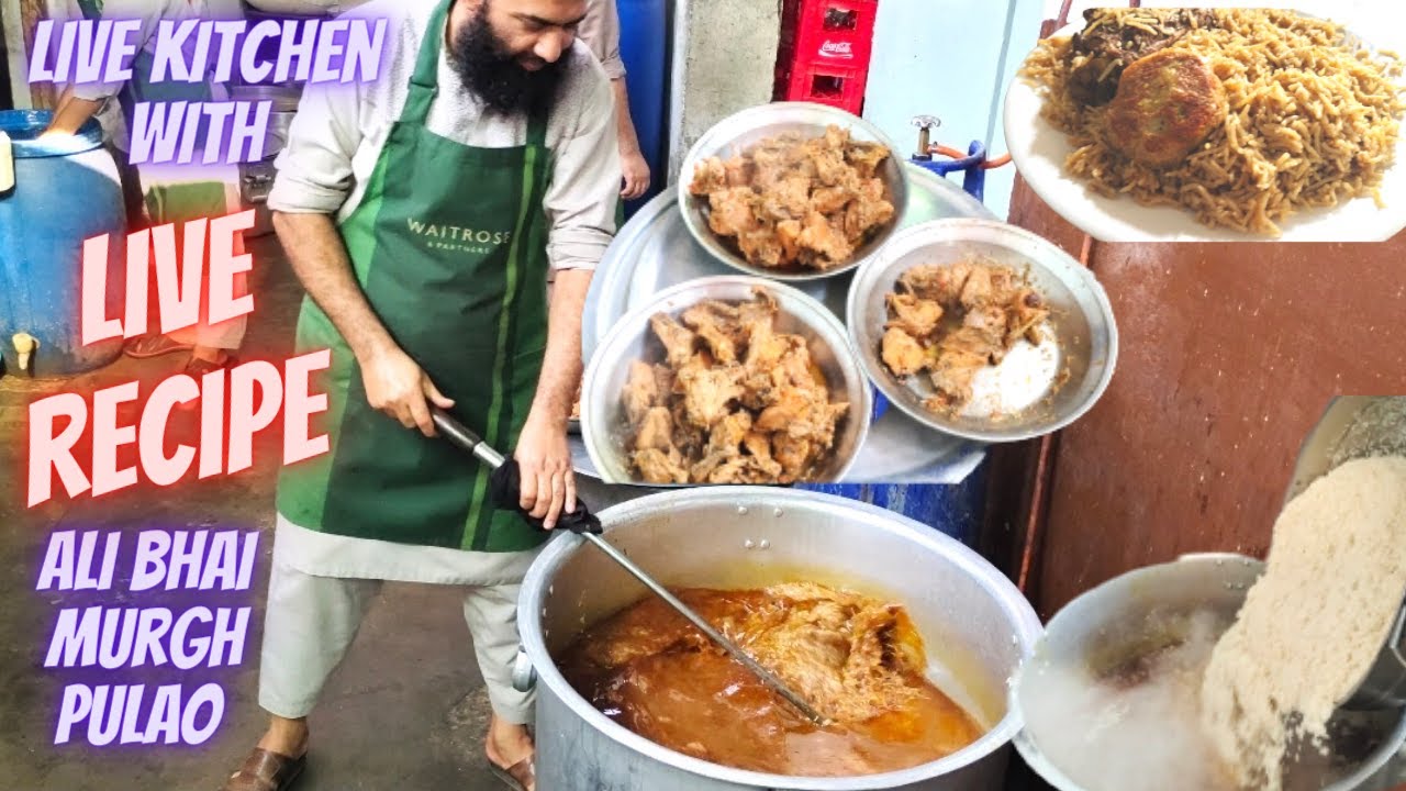 Pakistan’s Chicken Pulao Factory | Daily 350Kg Rice Sale | Pakistani Food Street, Faisalabad
