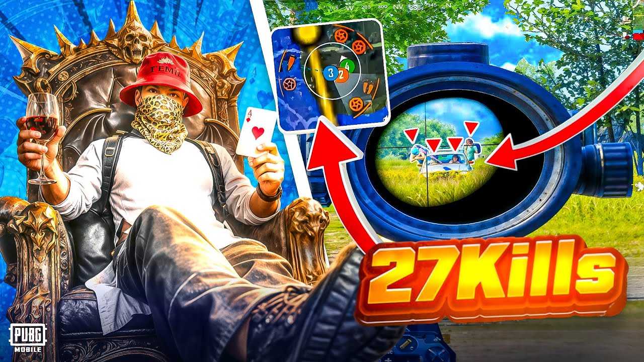 زيرو يموت اسكواد كامل بطريقه مرعبه في التحديث الجديد على اللايف PUBGMobile