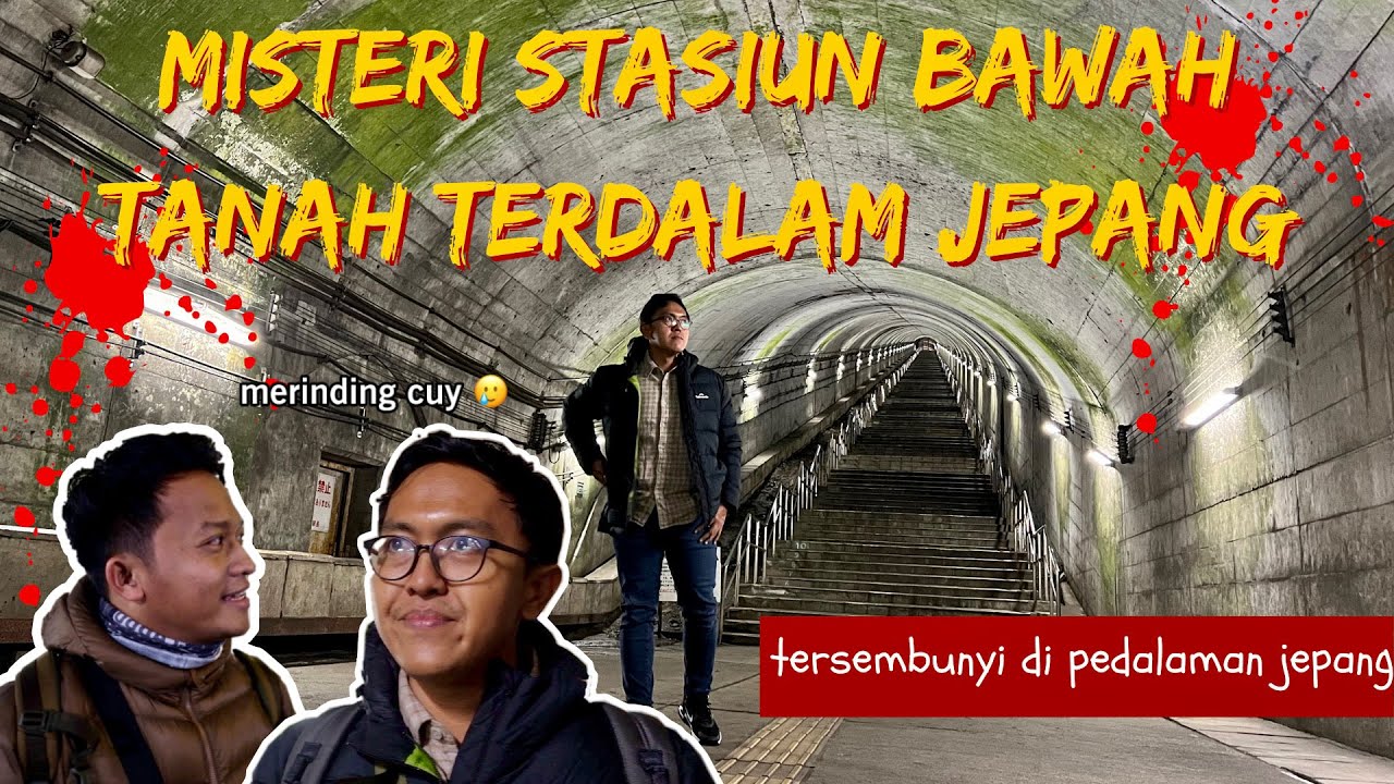 MERINDING! UJI NYALI KE STASIUN TERDALAM JEPANG 👻  DOAI STATION | JAPAN RAIL SERIES EP. 6