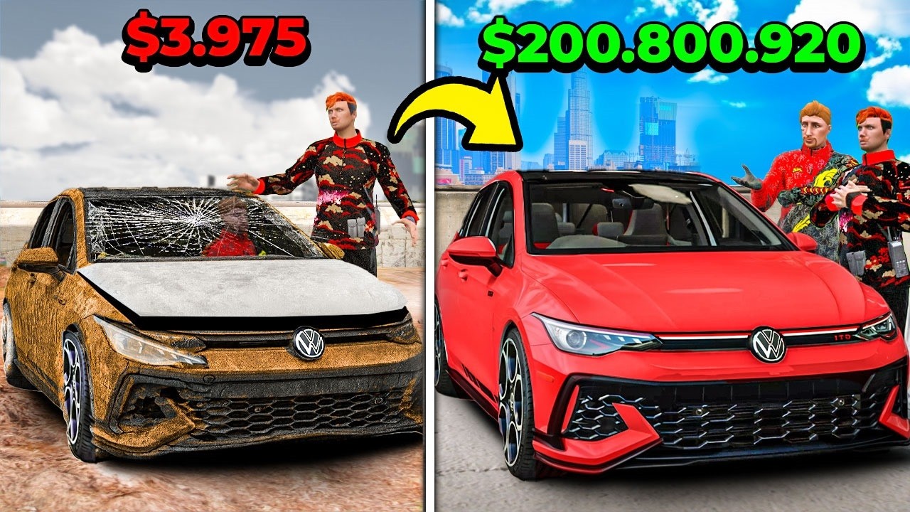 ROUBANDO e TUNANDO SUPER CARROS de PLAYERS! (GTA 5 RP)
