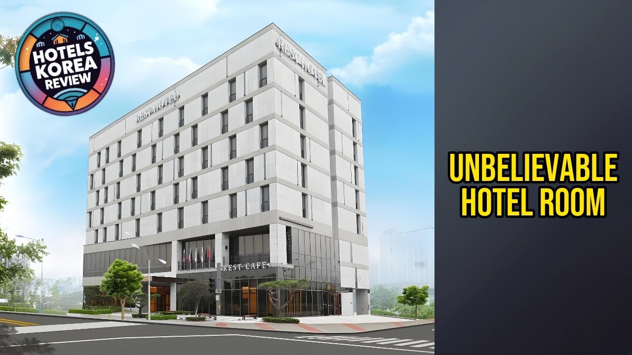 REST HOTEL - Unbelievable Hotel Room | Gimpo, South Korea🏩