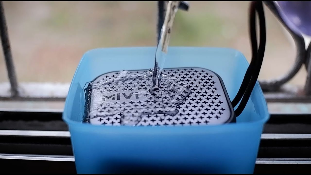 MIVI Roam 2 Bluetooth Speaker | 💧 WaterProof Test 💧