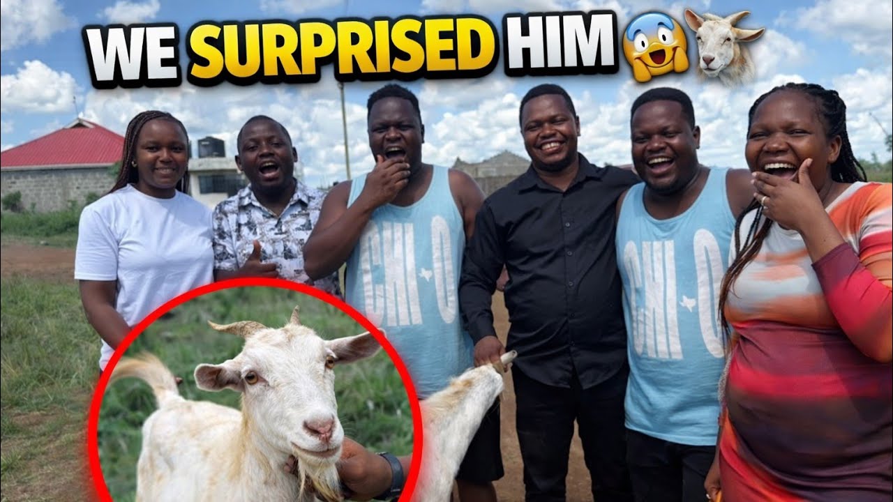 We surprised pasta show with a huge surprise😪He cried live on cameraMust cry