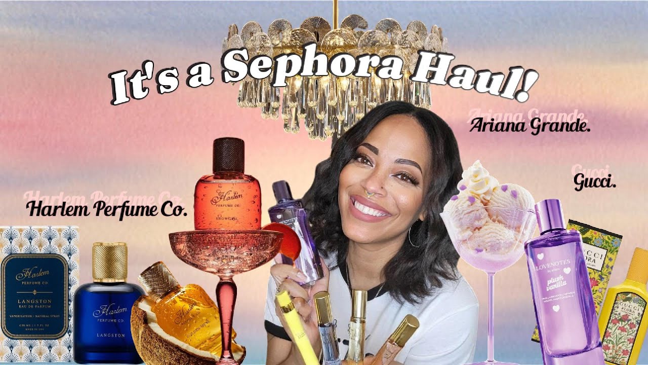 Harlem Perfume Company, Plush Vanilla by Ariana Grande & Gucci | Sephora Perfume Haul