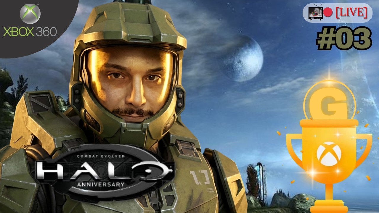 🔴 Xbox360 - Halo CE Anniversary - LENDÁRIO -  A VERDADE E A RECONCILIAÇÃO - CAÇA PLATINA🎯🏆#03