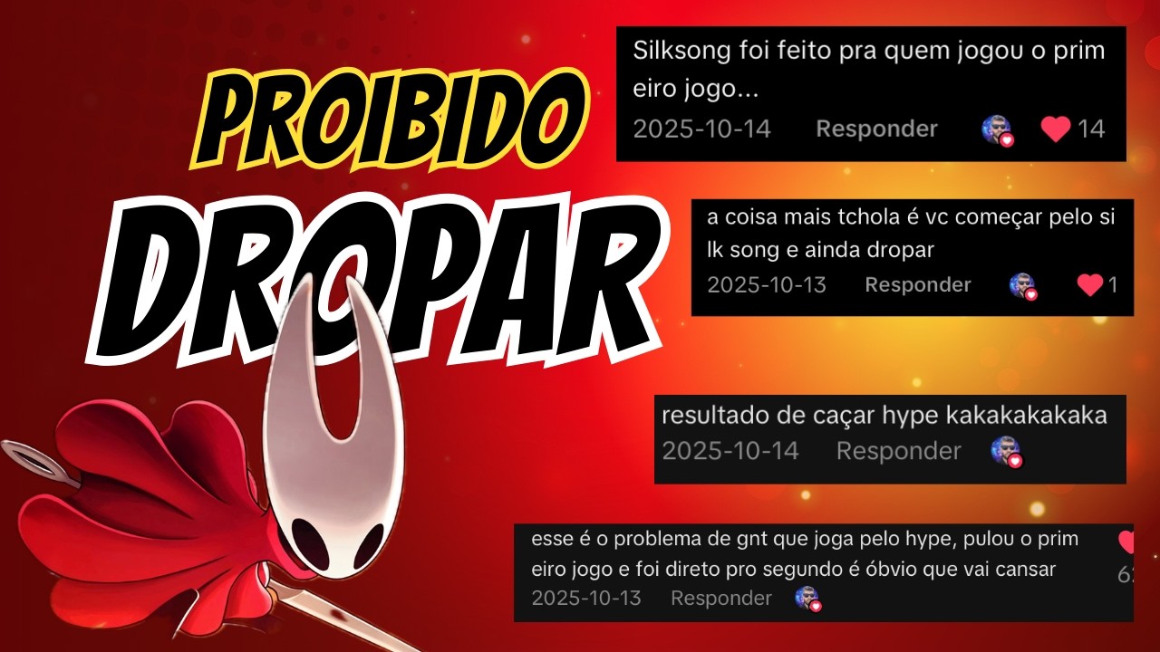 O QUE EU PENSO SOBRE ABANDONAR JOGOS
