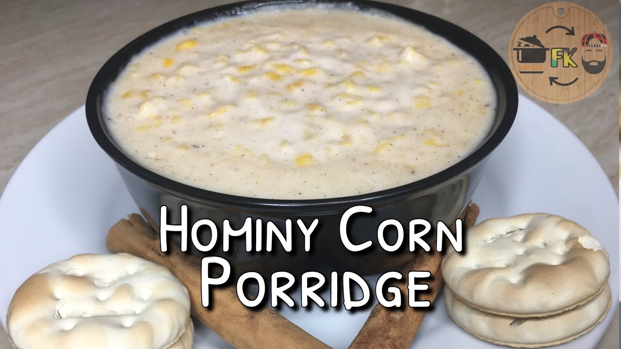 Jamaican Hominy Corn Porridge | @FoodKonnection