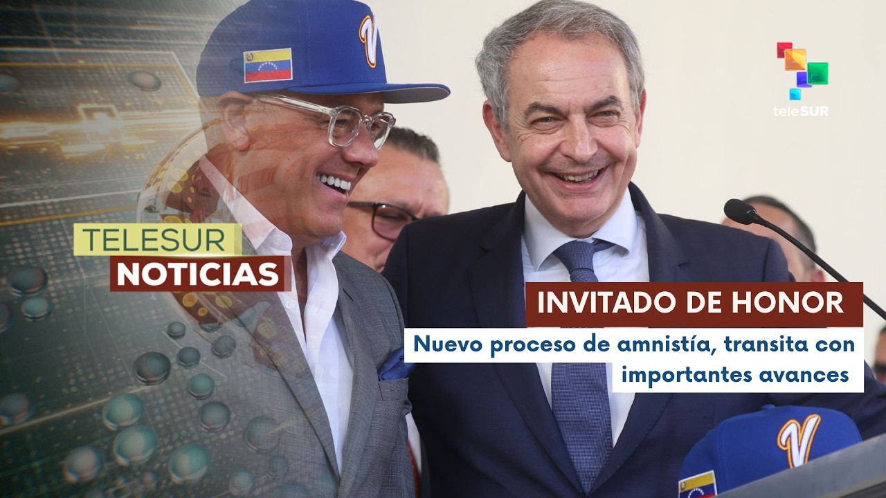 Expresidente de España, se reúne con el pdte. de la Asamblea Nacional de Venezuela
