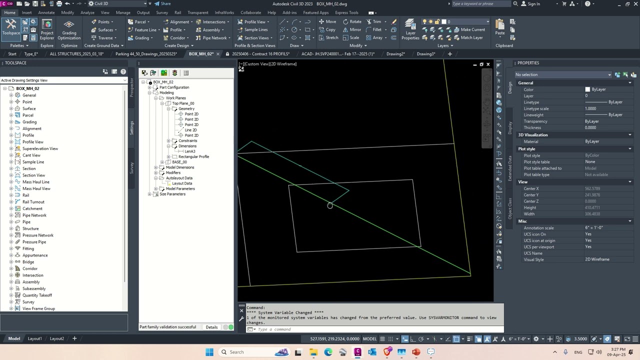Part Builder [Eccentric Rectangular Manhole] PT02
