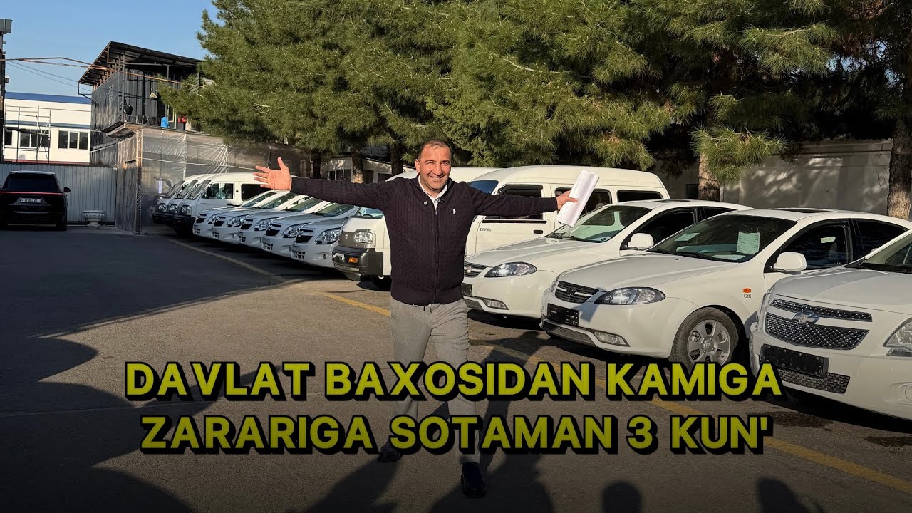 DAVLAT BAXOSIDAN KAMIGA ZARARIGA SOTAMAN!